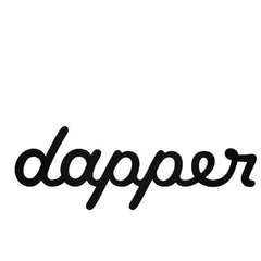 Dapper Mat Zwart Decal Sticker