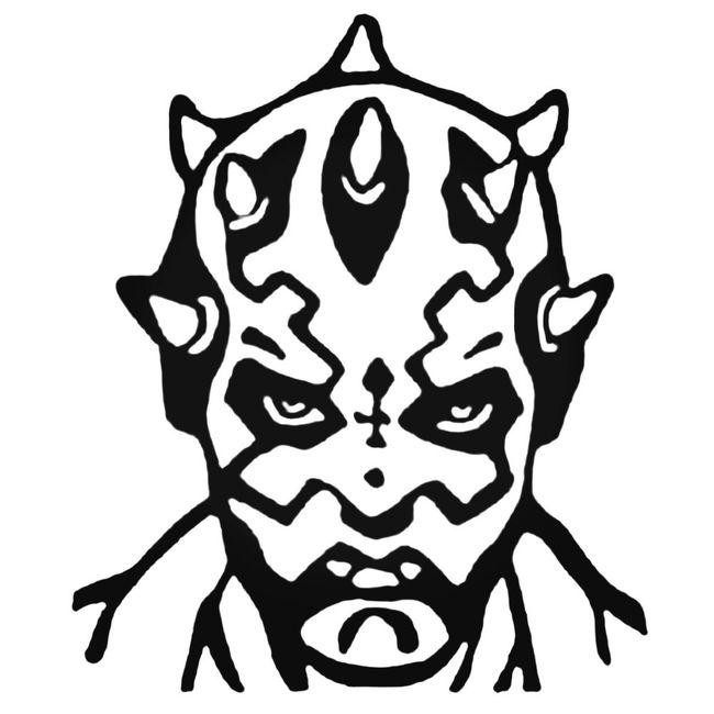 Darth Maul Decal Sticker