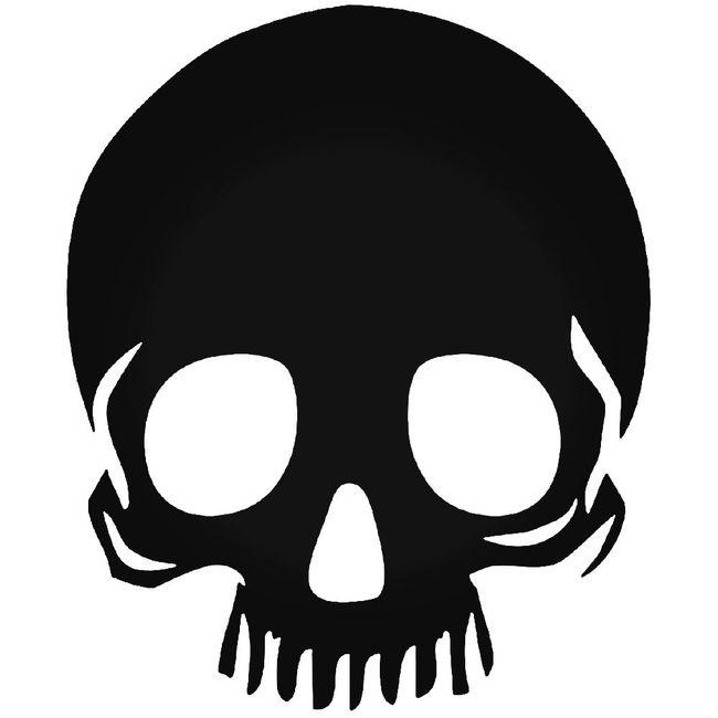 Death Skull 2 Decal Sticker