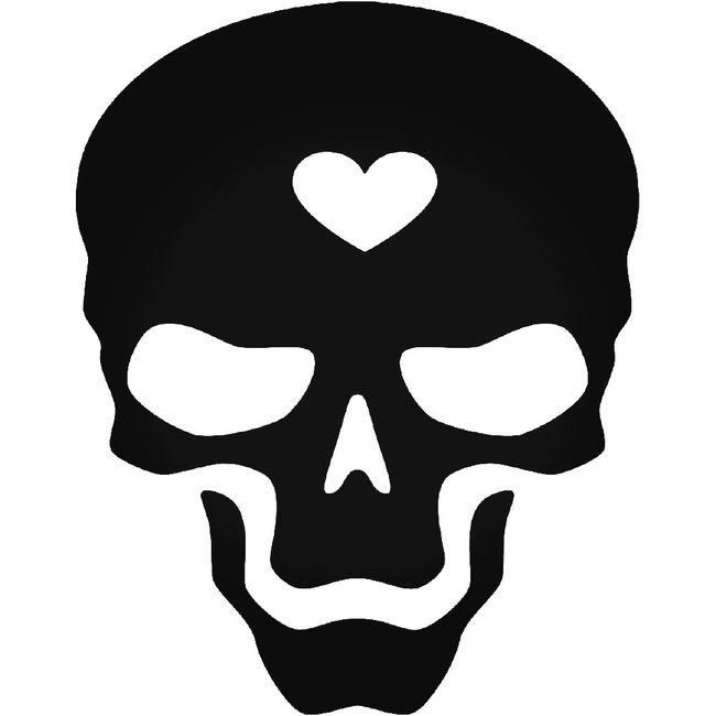 Death Skull 3 Decal Sticker