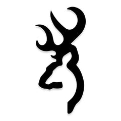Deer Antlers Buck Decal Sticker