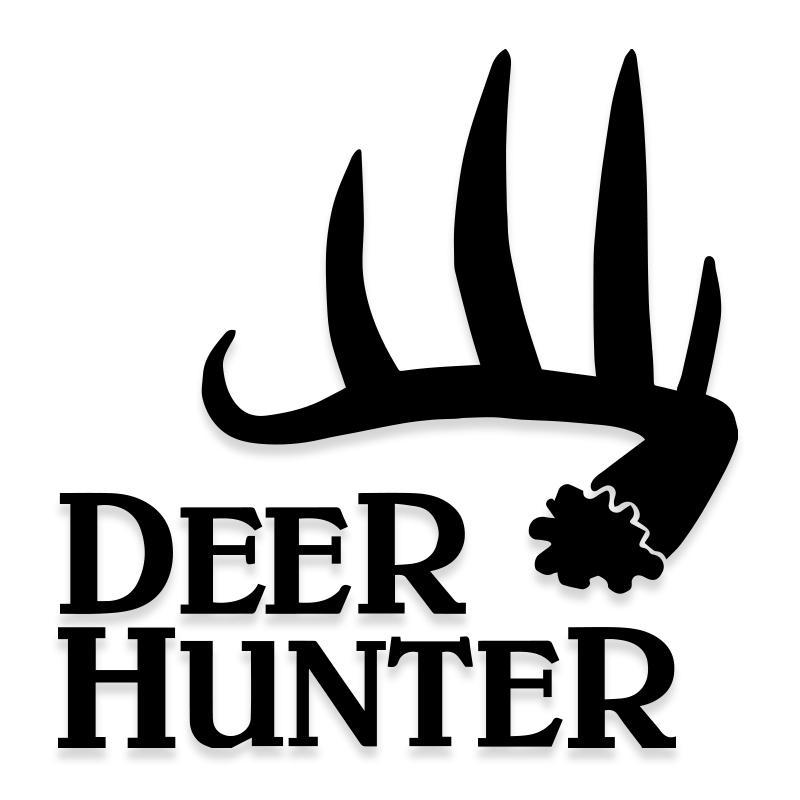 Deer Hunter Decal Sticker