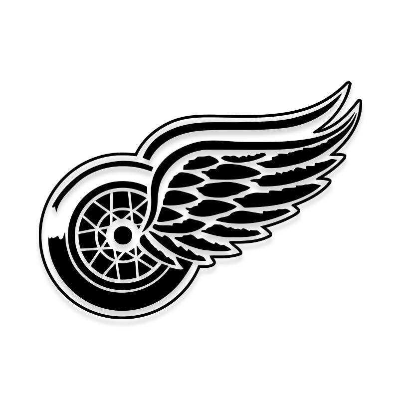 Detroit Red Wings Decal Sticker Official Logo