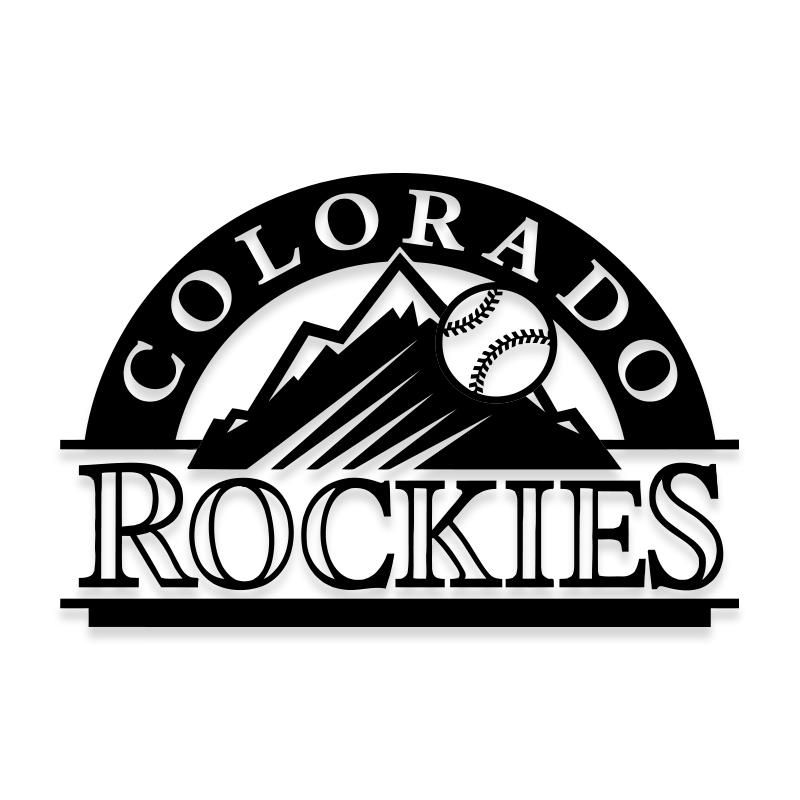 Colorado Rockies MLB Decal Sticker