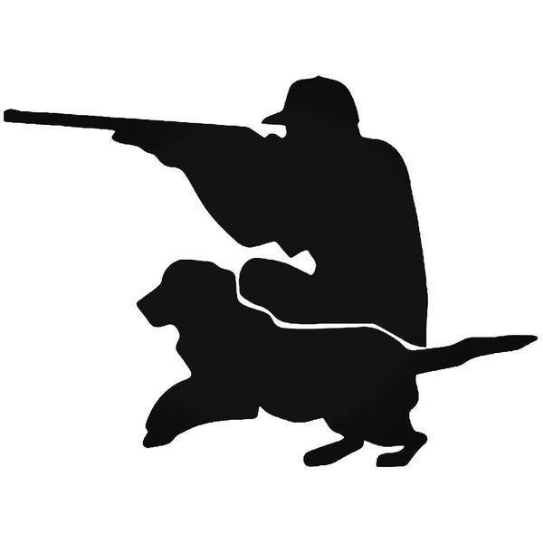 Dog Hunter Duck Hunting Decal Sticker