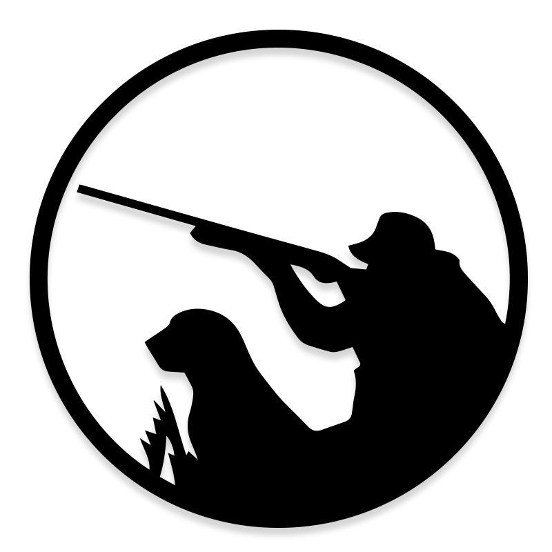 Dog Hunting Bird and Duck Decal Sticker