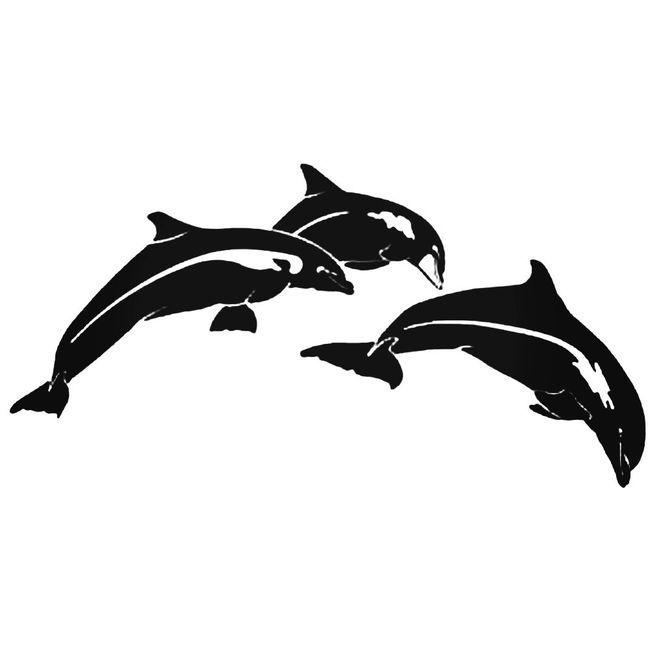 Dolphin 5 Decal Sticker