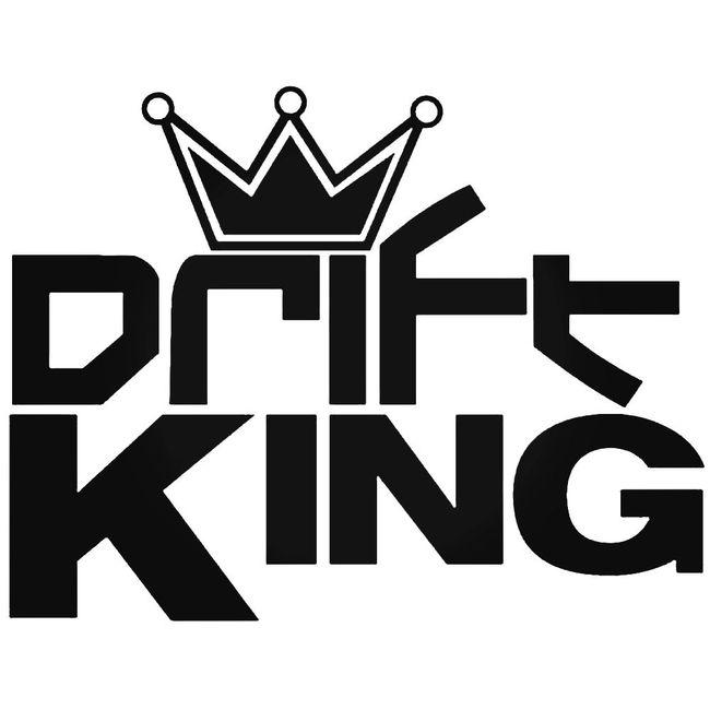 Drift King 4 Decal Sticker