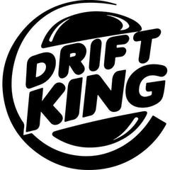 Drift King Logo Decal Sticker