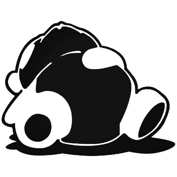 Drift Panda Sleeping Jdm Decal Sticker