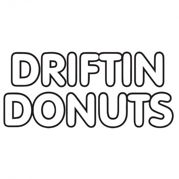 Driftin Donuts Decal Sticker