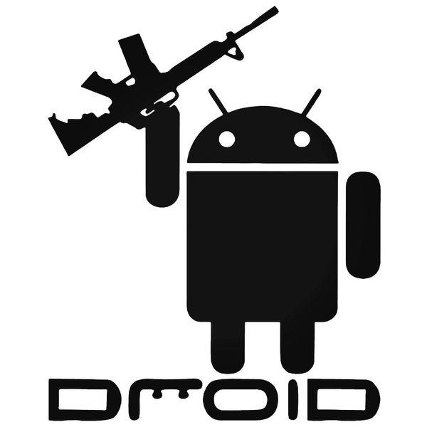 Droid Decal Sticker