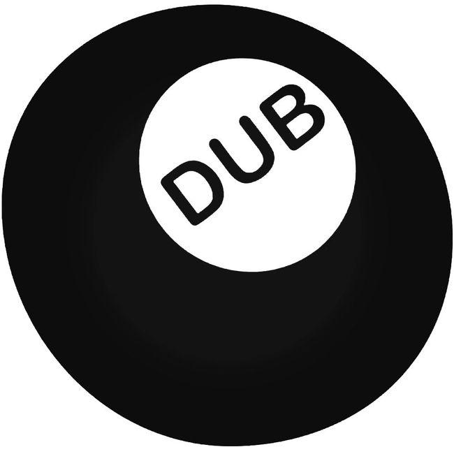 Dub Ball Decal Sticker