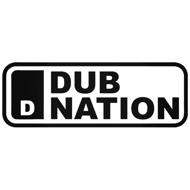 Dub Nation Decal Sticker