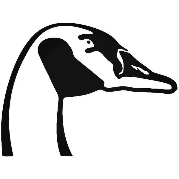 Duck Goose Head Hunting Decal Sticker