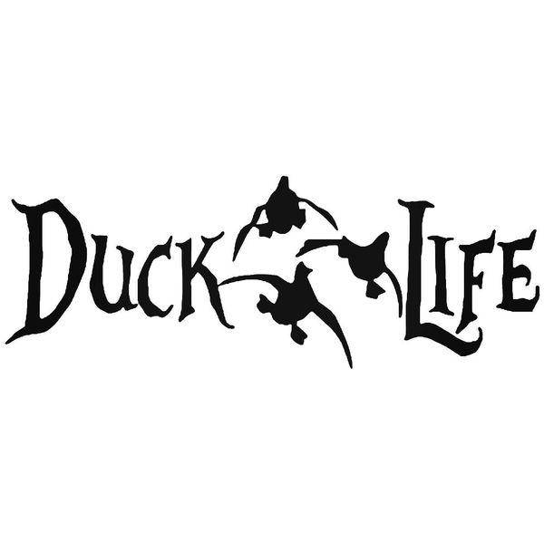 duck hunting silhouette decals