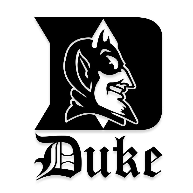 Duke University Car Decal