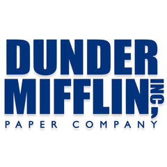 Dunder Mifflin The Office Vinyl Decal