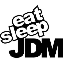 Eat Sleep JDM Logo Decal Sticker