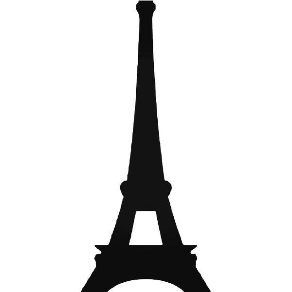 Eiffel Tower Structure Decal Sticker