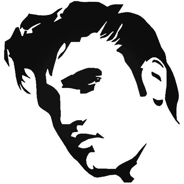 Elvis Music Decal Sticker