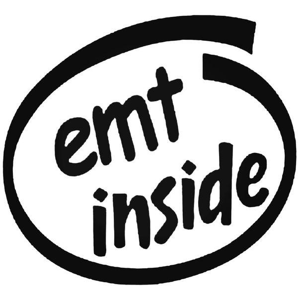 Emt Inside Decal Sticker