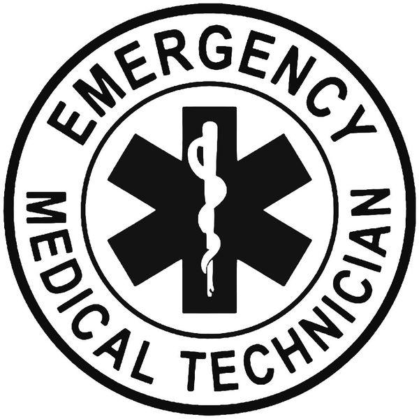 Emt Medical Technician 2 Decal Sticker