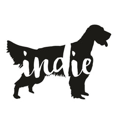 English Setter Dog Decal Sticker for Car Windows
