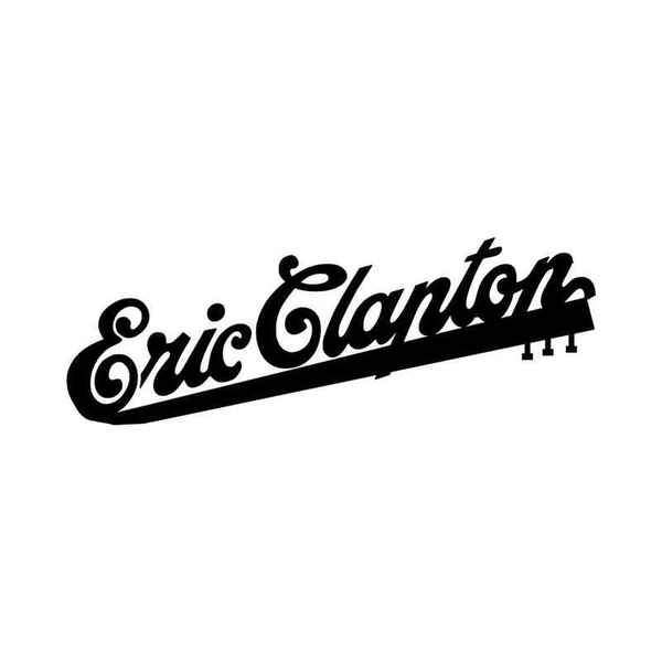 Eric Clapton Logo Decal Sticker