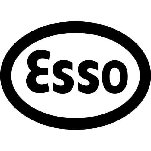 Esso Logo Decal Sticker