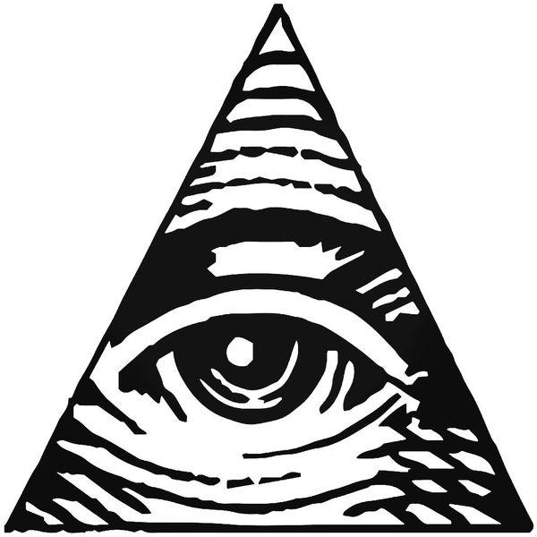 Eye In The Pyramid Decal Sticker