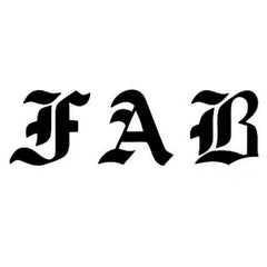 FAB Skateboards Decal Sticker