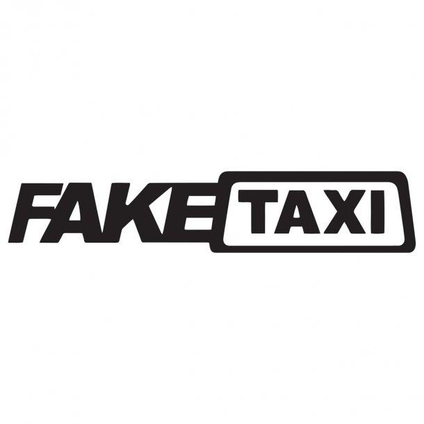 Fake Taxi Decal Sticker