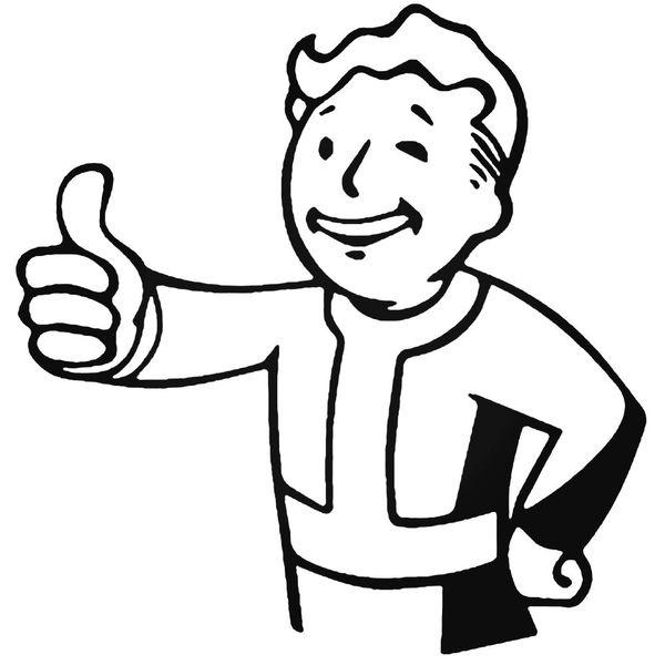 Fallout Pipboy Decal Sticker