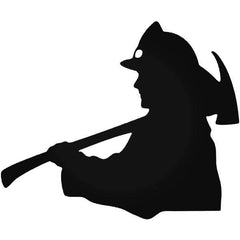 Fireman Firefighter Decal Sticker