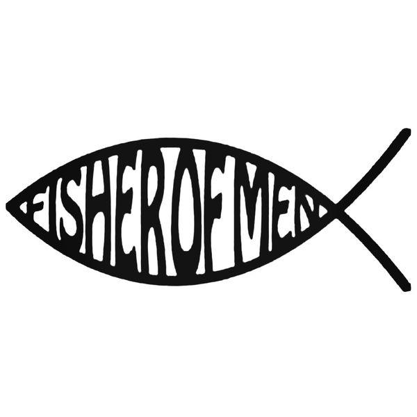 Fisher Of Men Christian Decal Sticker