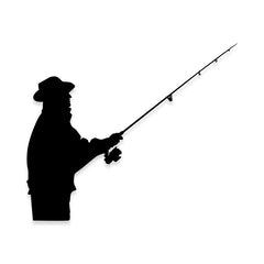 Fisherman Sticker Decal