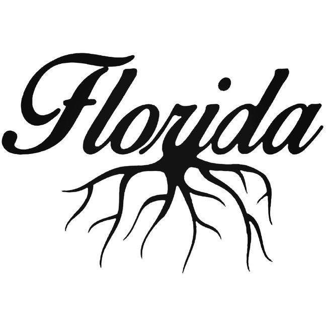 Florida Roots Decal Sticker