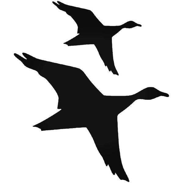 Flying Geese Decal Sticker