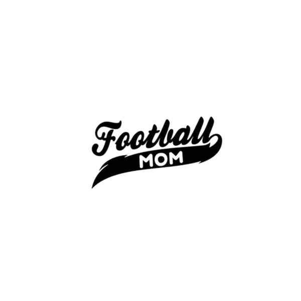 Football Mom Decal Sticker