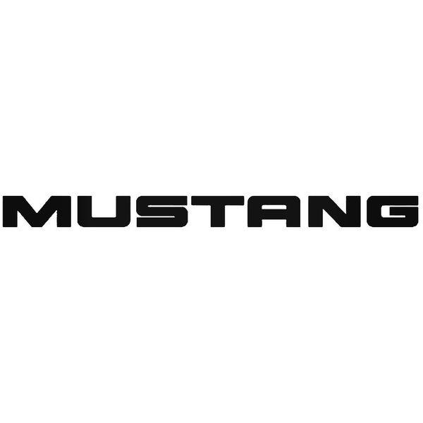 Ford Mustang Decal Sticker