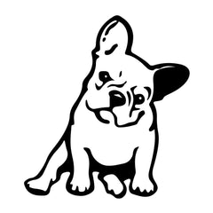 Frenchie French Bulldog Car Decal Sticker
