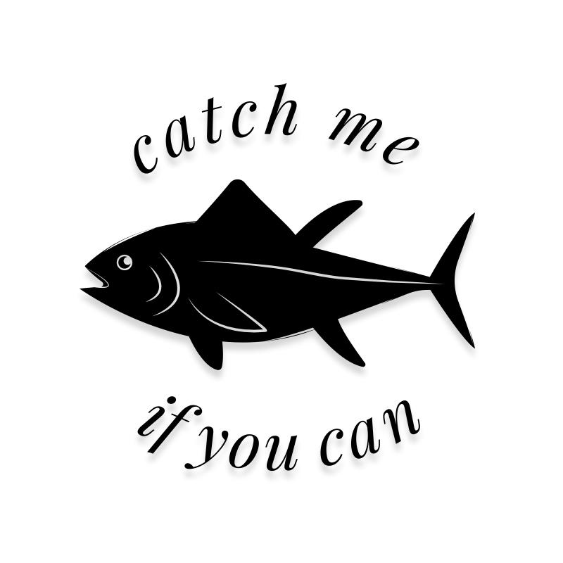 Funny Fishing Decal Sticker