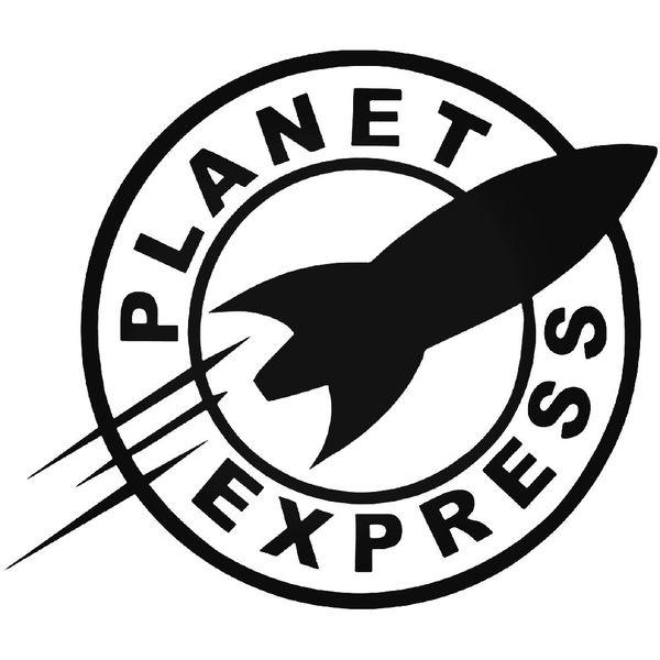 Futurama Planet Express Decal Sticker