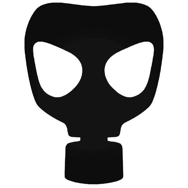 Gas Mask Jdm Japanese Decal Sticker