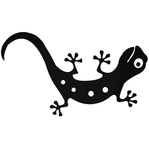 Gecko Lizard Decal Sticker