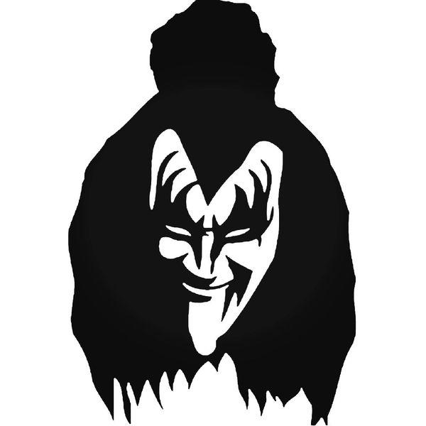 Gene Simmons Kiss Decal Sticker