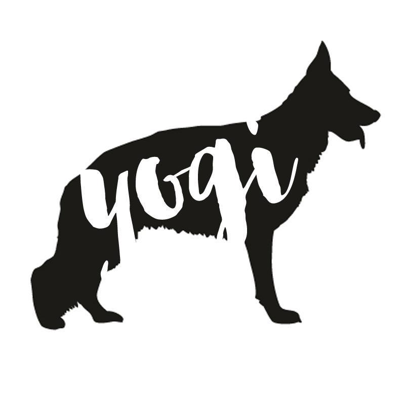 German Shepherd Dog Decal Sticker for Car Windows