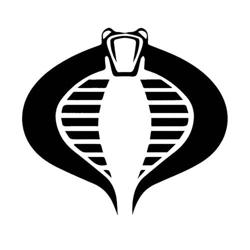 G.I. Joe Cobra Symbol Decal Sticker