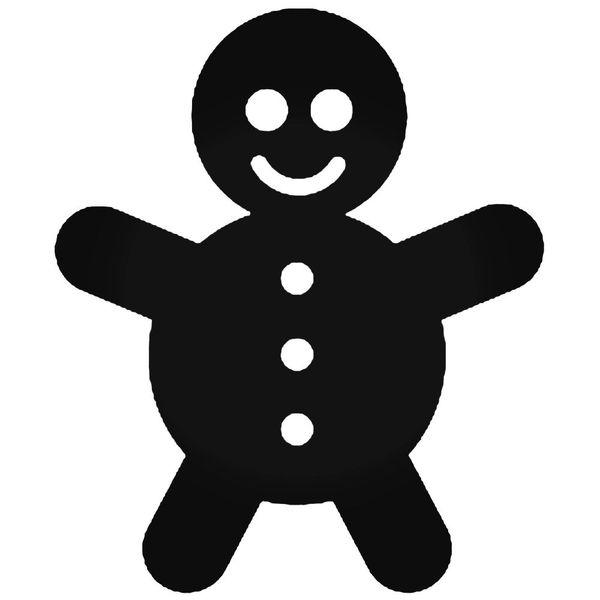 Gingerbread Man Decal Sticker